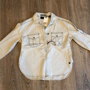 Scotch & Soda blouse with tag. Beige. XS